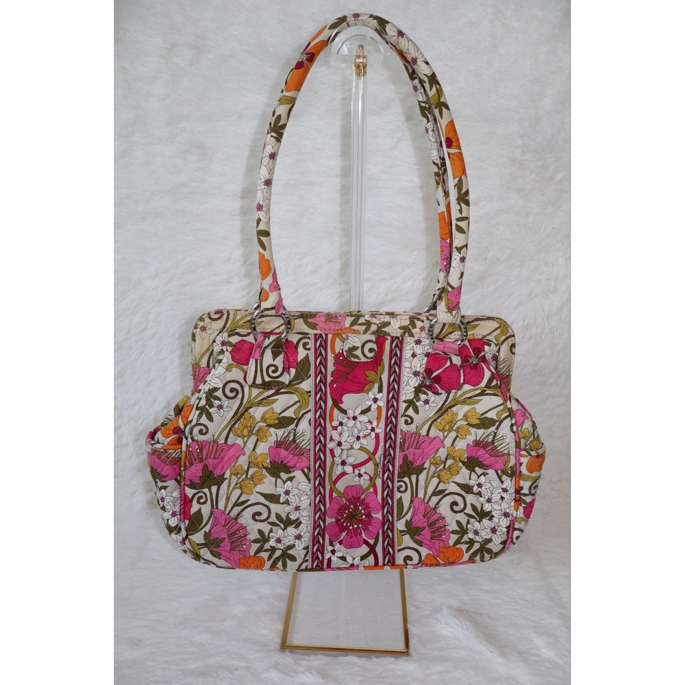 Vera Bradley Tea Garden Frame Shoulder Bag